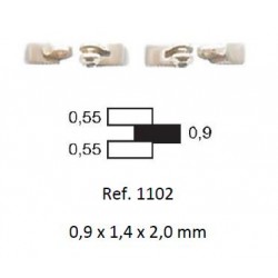 Charnière à souder - 1102