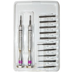 Full kit with screwdrivers...