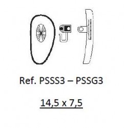 Half-soft pad - PSSS3/PSSG3
