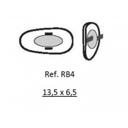 Plaquette type "Ray-Ban" - RB4