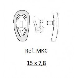 Plaquette silicone - MKC