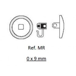 Round silicone pad - MR