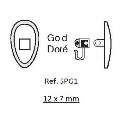 Gold silicone pad - SPG1