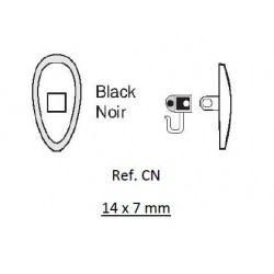 Plaquette céramique noire - CN