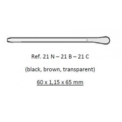 Acetate temple tip - 21N/B/C